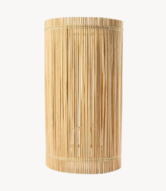HKliving Lampenkap cylinder bamboo lamp shade ø22cm