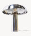 HKliving Tafellamp mushroom table lamp chrome