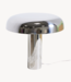 HKliving Tafellamp mushroom table lamp chrome