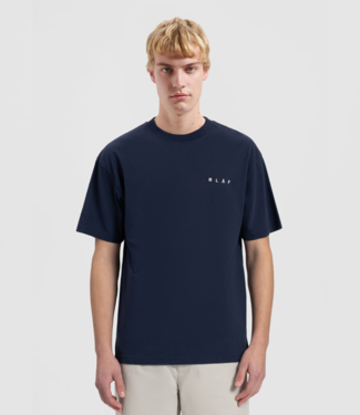 Olaf T-shirt face tee navy