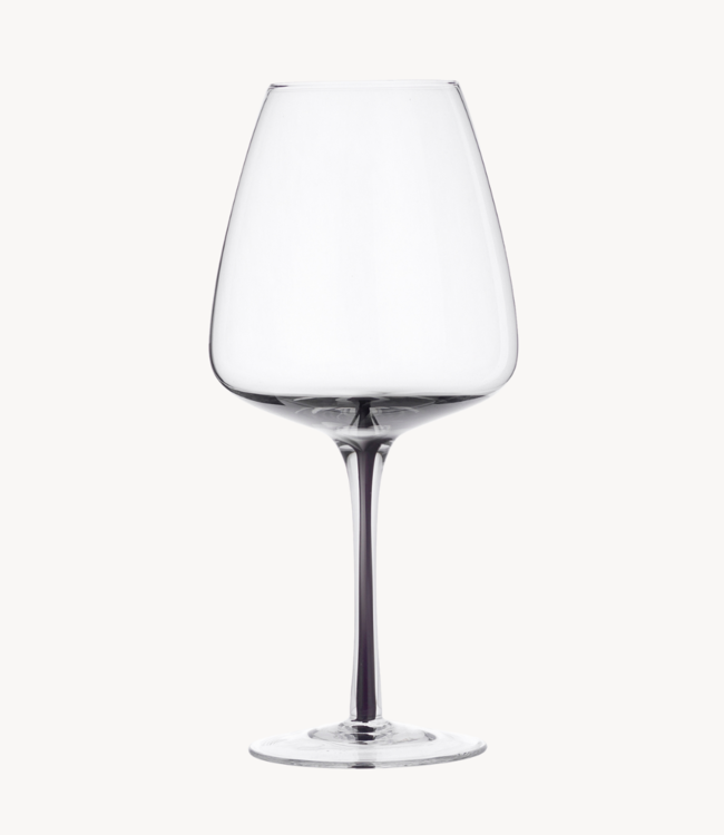 Wijnglas Smoke red wine glass grey 65cl