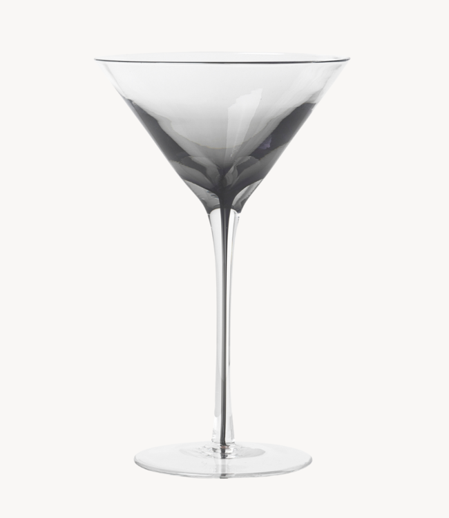 Cocktailglas Smoke martini glass grey 20cl