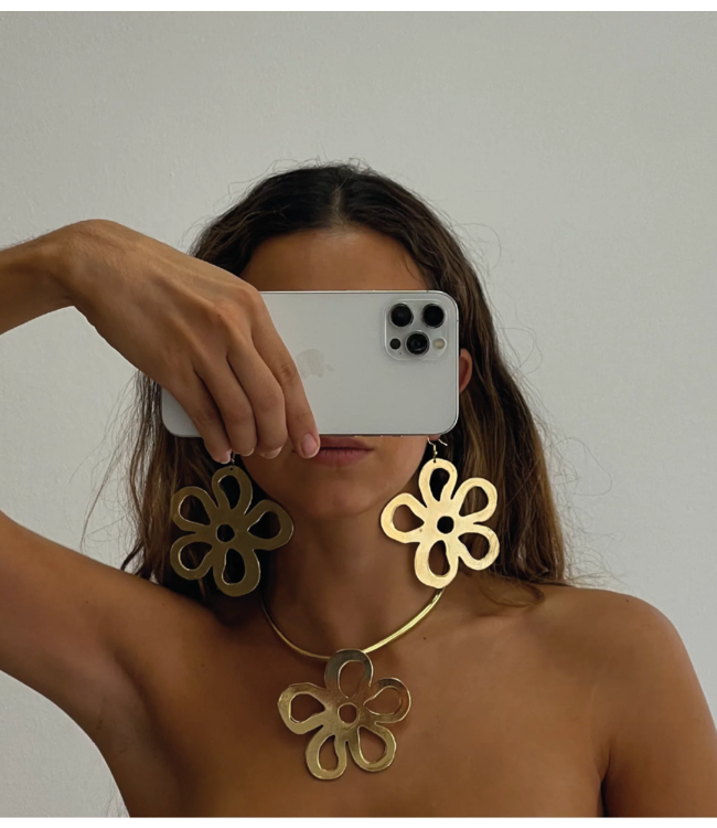 Ketting Around you chocker gold