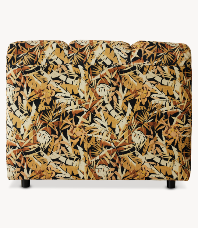 HKLIVING Bank Wave couch: element middle, printed hollywood special