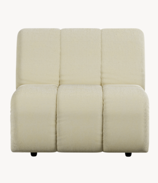 HKLIVING Bank Wave couch: element middle, corduroy rib, olive