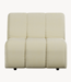HKLIVING Bank Wave couch: element middle, corduroy rib, olive
