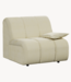 HKLIVING Bank Wave couch: element right low arm, corduroy rib, olive