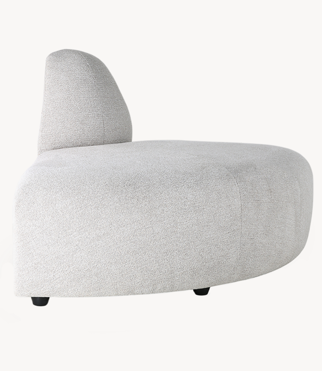 HKLIVING Bank jax couch: element angle, sneak, light grey