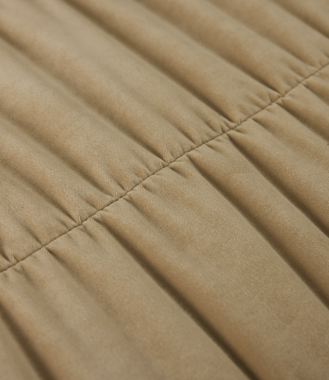 HKLIVING Bank Brut sofa: element right, royal velvet, cream