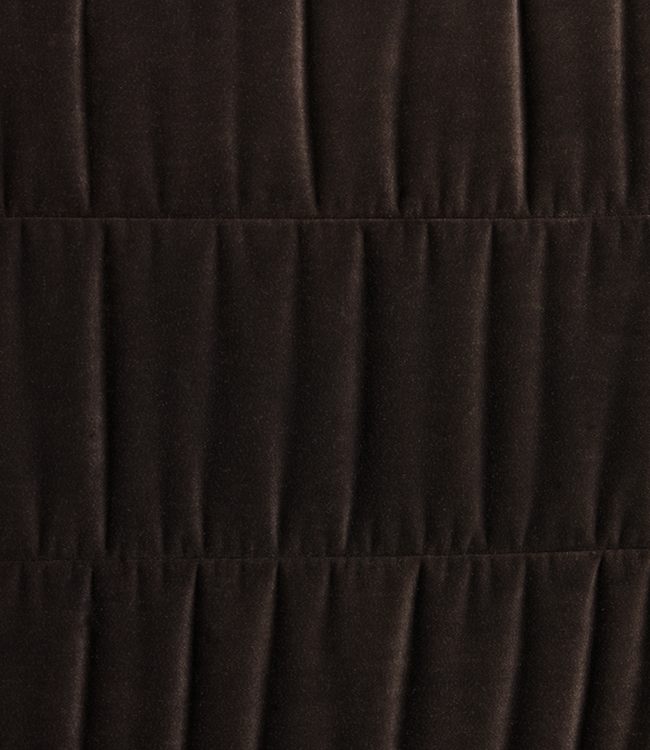 HKLIVING Bank Brut sofa: element right, royal velvet, espresso