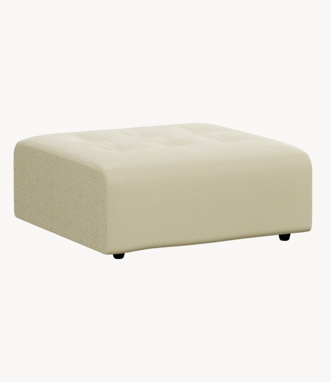 HKLIVING Bank vint couch: element hocker, corduroy rib, olive