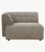 HKLIVING Bank vint couch: element left divan, sneak, beige