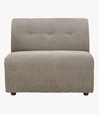 HKLIVING Bank vint couch: element middle, sneak, beige