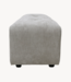 HKLIVING Hocker vint couch: element hocker small, corduroy rib, cream