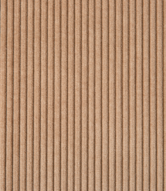 HKLIVING Bank vint couch element middle 1,5-seat corduroy rib, brown