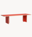 HKLIVING Eettafel dining table orange rectangular 280cm