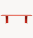 HKLIVING Eettafel dining table orange rectangular 280cm