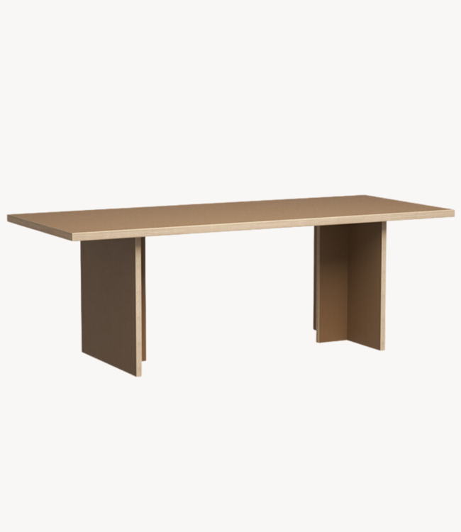 HKLIVING Eettafel dining table brown rectangular 220cm