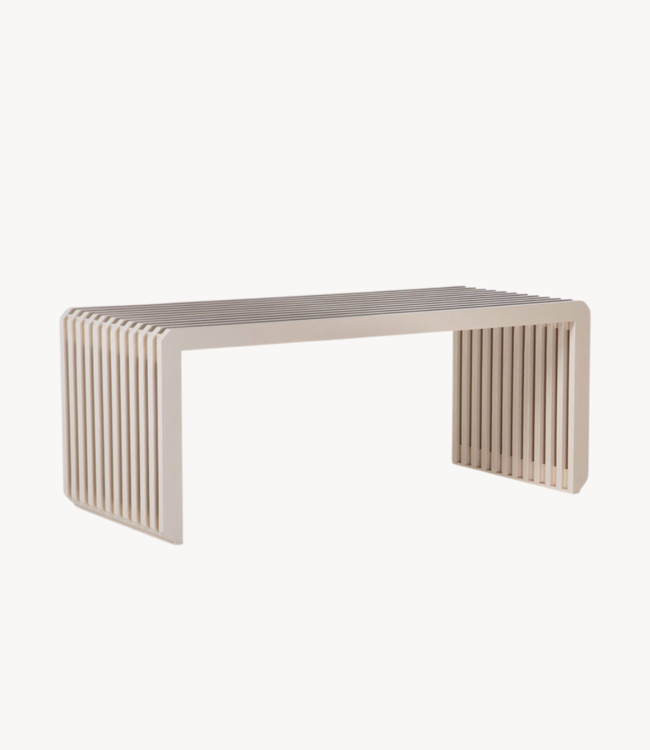 HKLIVING Bank slatted bench/element sand