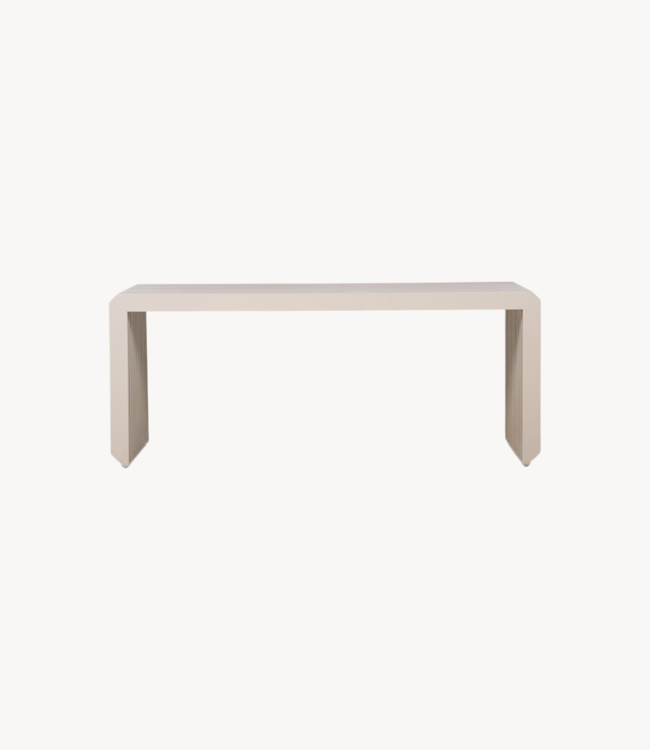 HKLIVING Bank slatted bench/element sand