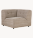 HKLIVING Bank vint couch: element right, linen blend, taupe