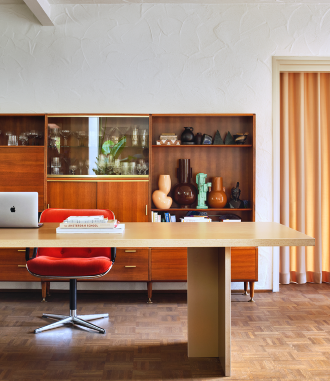 HKLIVING Eettafel dining table brown rectangular 220cm