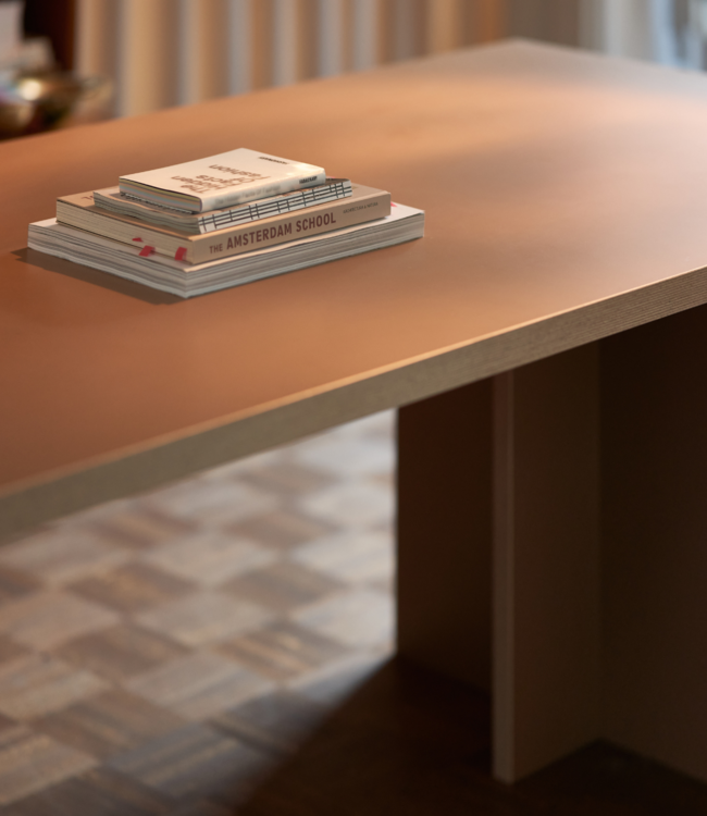 HKLIVING Eettafel dining table brown rectangular 220cm