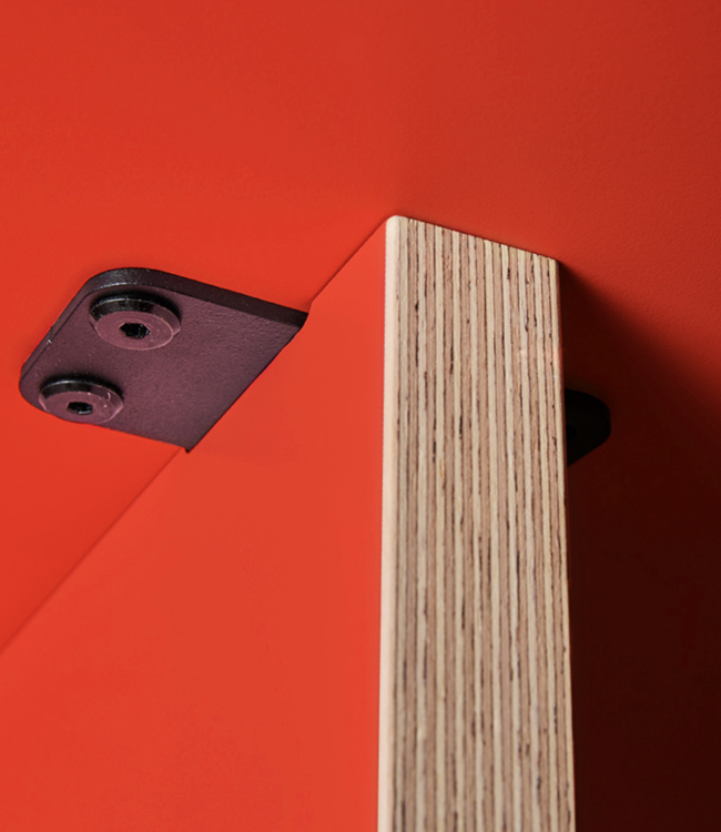 HKLIVING Eettafel dining table orange rectangular 220cm