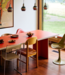HKLIVING Eettafel dining table orange rectangular 280cm