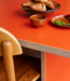 HKLIVING Eettafel dining table orange rectangular 280cm