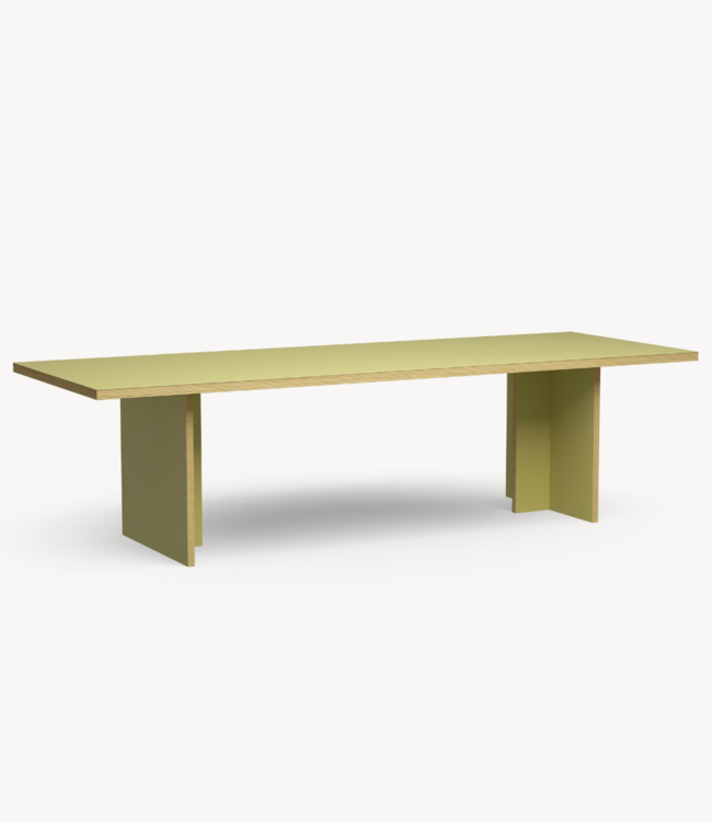 HKLIVING Eettafel dining table olive rectangular 280cm