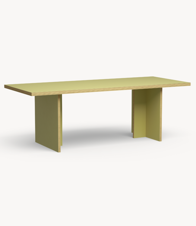 HKLIVING Eettafel dining table olive rectangular 220cm