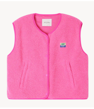 American Vintage Gilet Hoktown pink acid
