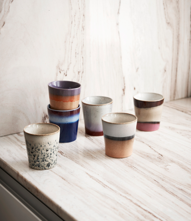 HKLIVING Mok 70s ceramics: coffee mugs hail