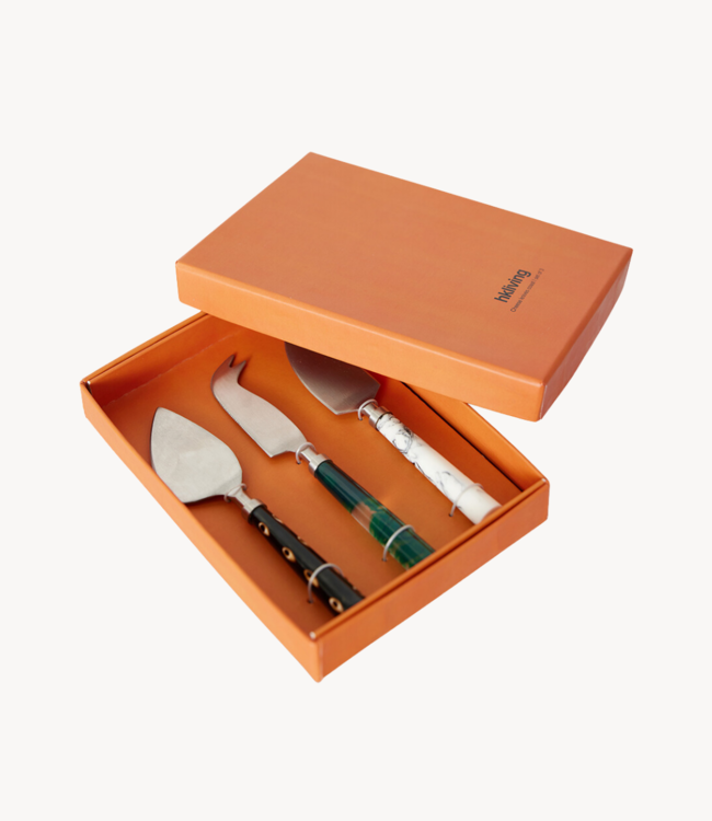 HKLIVING Kaasmesjes cheese knives coast (set of 3)