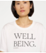 10DAYS T-shirt cotton tee well being ecru