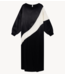 10DAYS Jurk flowy maxi dress black