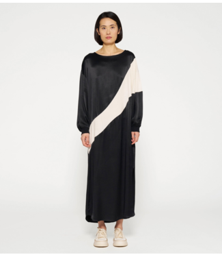 10DAYS Jurk flowy maxi dress black