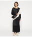 10DAYS Jurk flowy maxi dress black