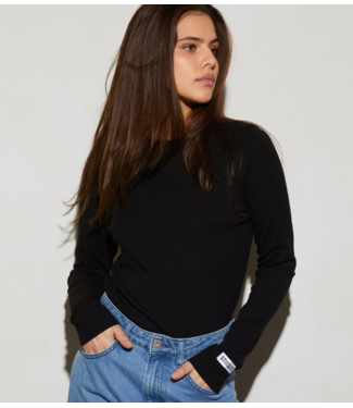 Stieglitz Top Basic longsleeve black NOS