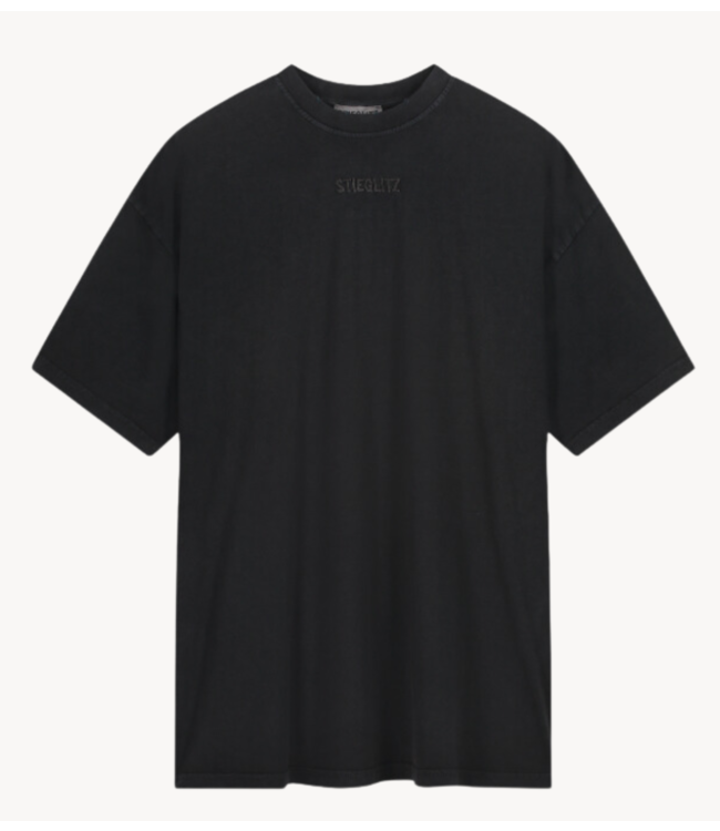 Stieglitz T-shirt Basic Worn out t-shirt black