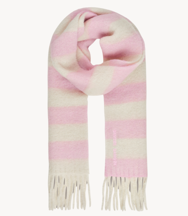 Samsøe Samsøe Sjaal   Alex scarf 14856 orchid smoke