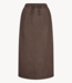 Samsøe Samsøe Rok Sava skirt 14485 chocolate torte