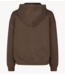 Samsøe Samsøe Vest Sava hoodie 14485 chocolate torte