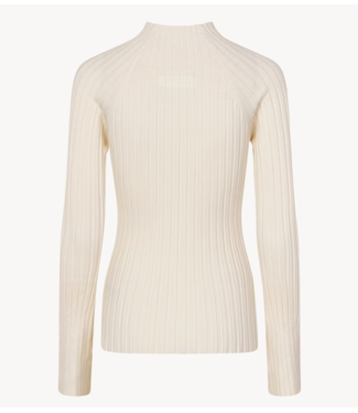 Samsøe Samsøe Top lange mouw Sahelvia Sweater 15357 turtle dove