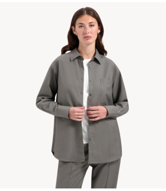 Olaf Blouse drapey shirt grey