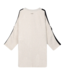 10DAYS Jurk belted raglan dress soft white melee