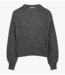 BY-BAR Trui sonny eco pullover dark grey melee