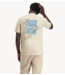 Law of the sea T-Shirt FLOW DROPPED SHOULDER BACKPRINT TEE coconut milk