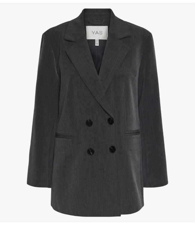 Y.A.S Blazer Yaslikka LS OVERSIZED BLAZER S. NOOS dark grey